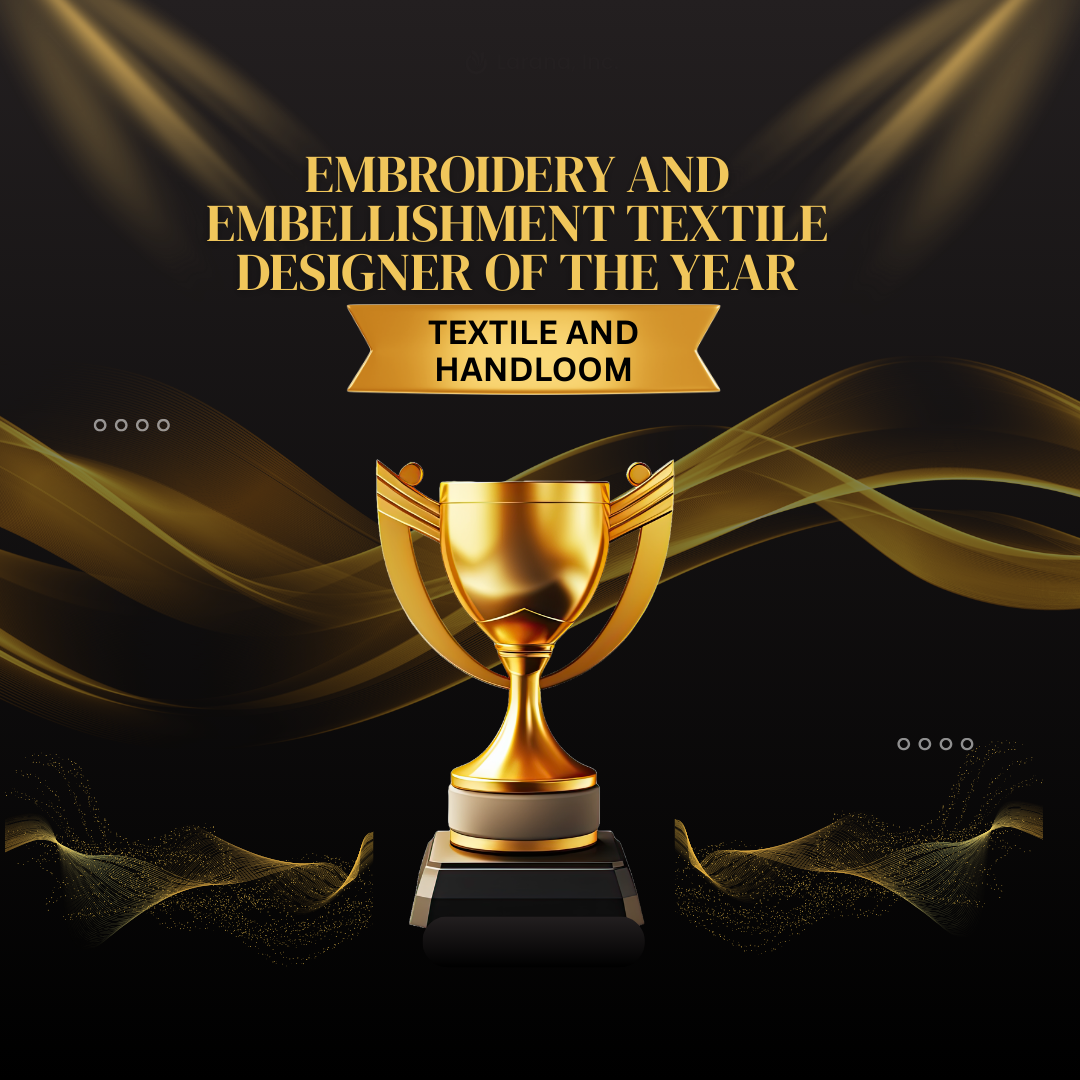 Embroidery and Embellishment Textile Designer of the Year