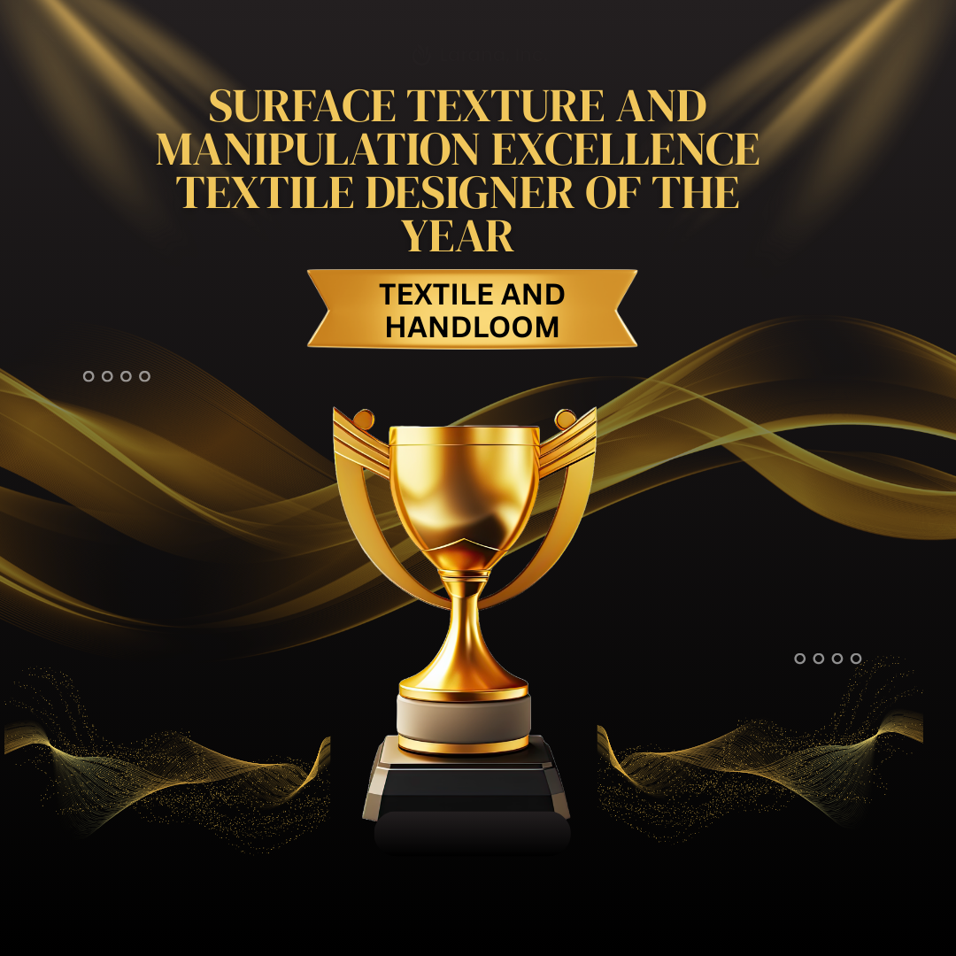 Surface Texture and Manipulation Excellence Textile Designer of the Year
