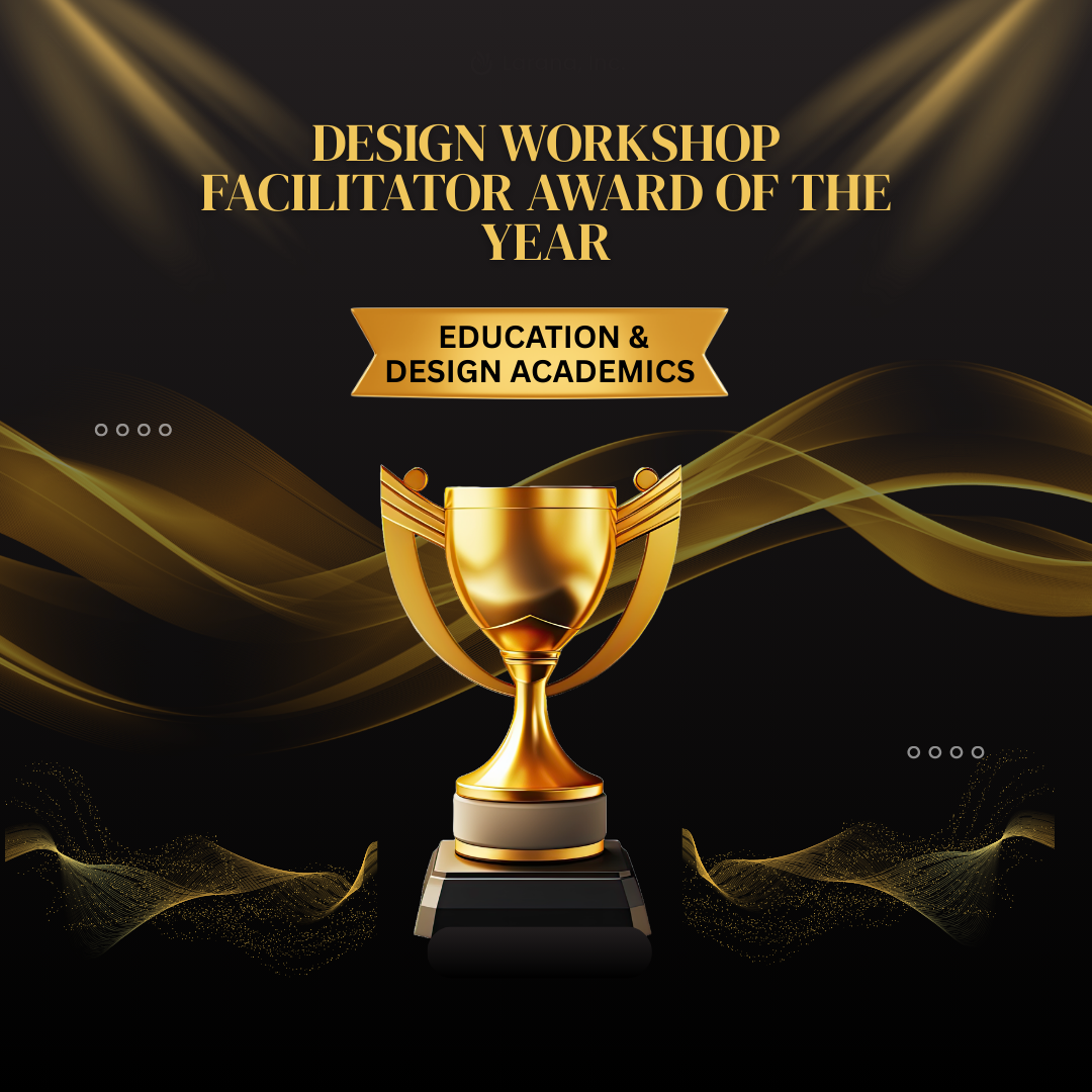 Design Workshop Facilitator Award of the Year