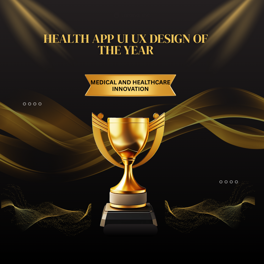 Health App UI UX Design of the Year