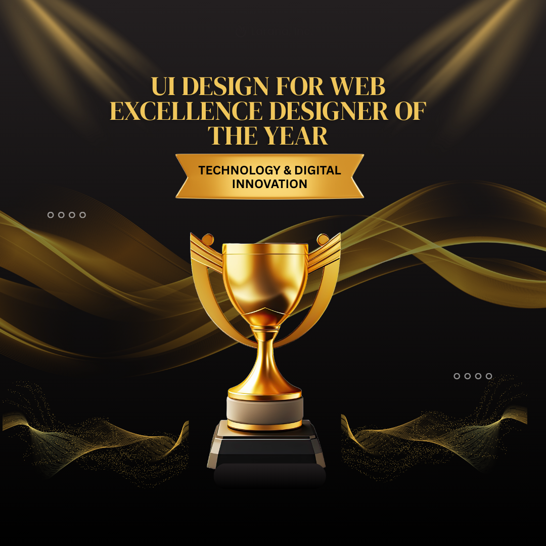 UI Design for Web Excellence Designer of the Year
