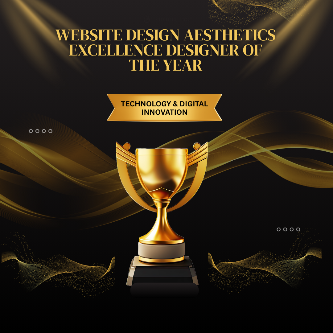 Website Design Aesthetics Excellence Designer of the Year