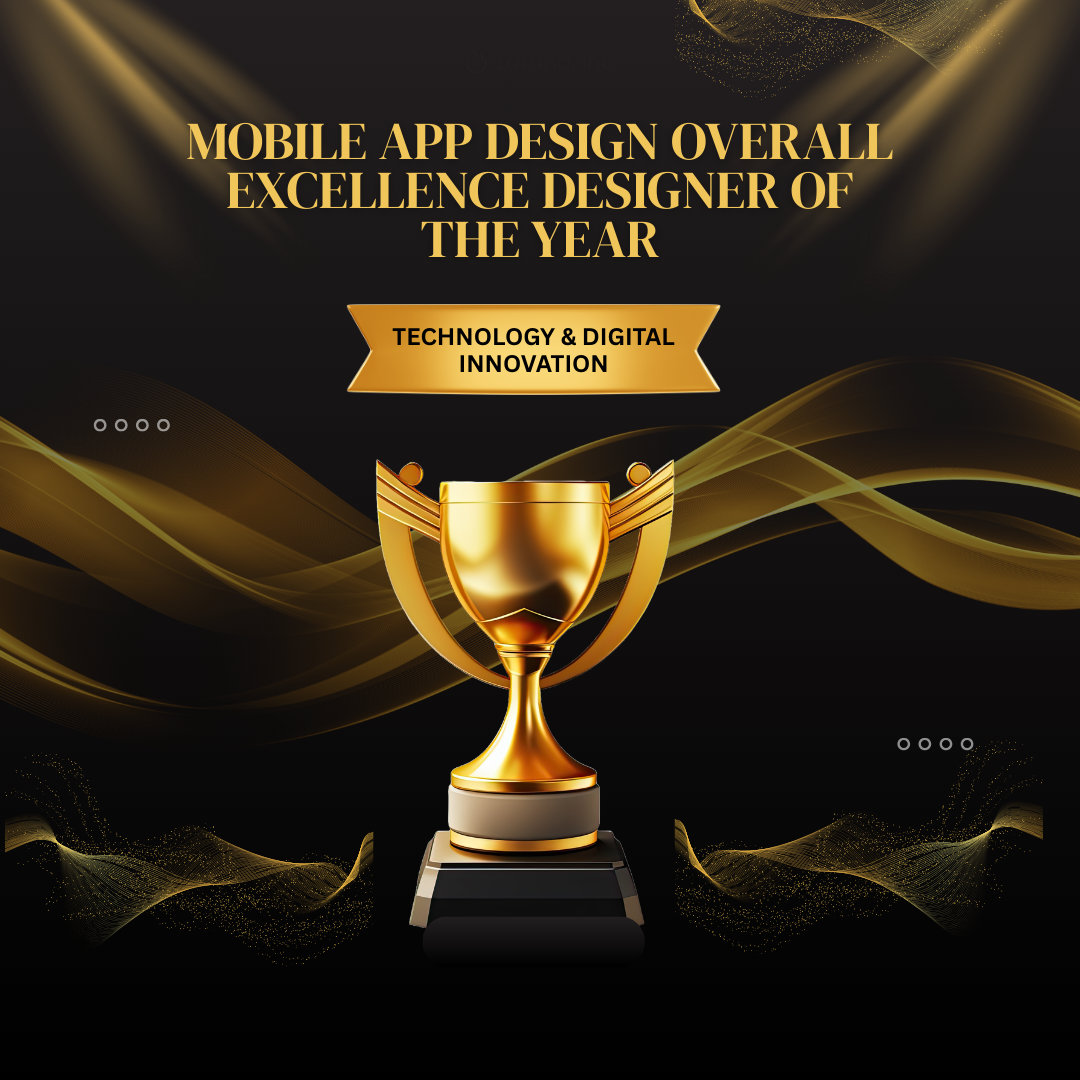 Mobile App Design Overall Excellence Designer of the Year