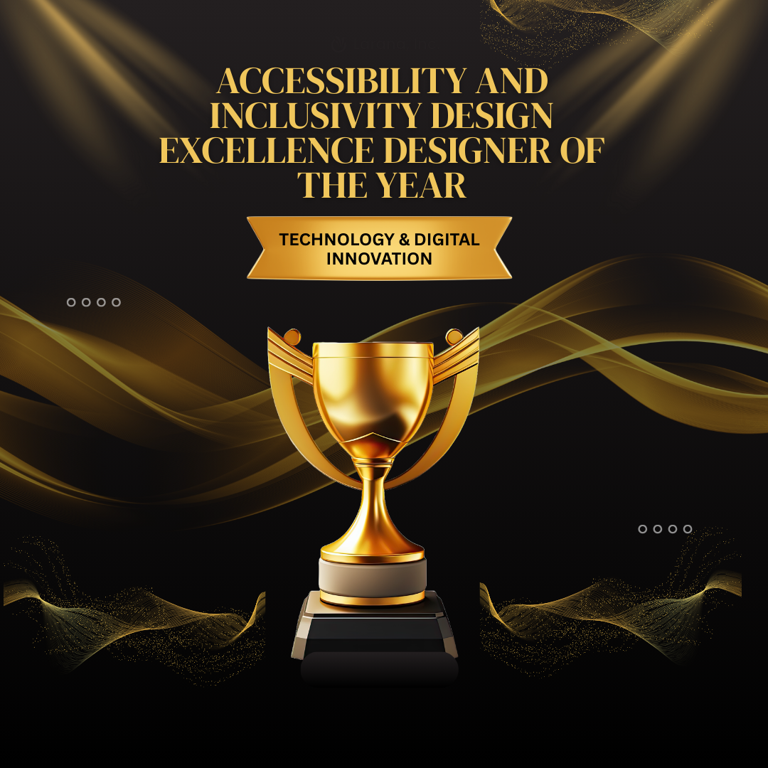 Accessibility and Inclusivity Design Excellence Designer of the Year