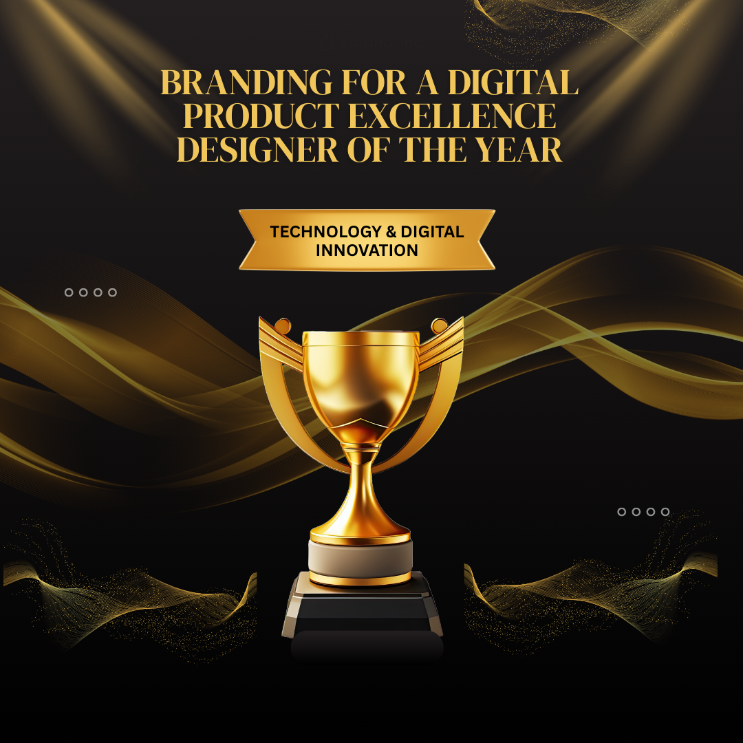 Branding for a Digital Product Excellence Designer of the Year
